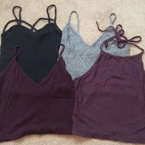4 Brandy Melville Crop Tops
